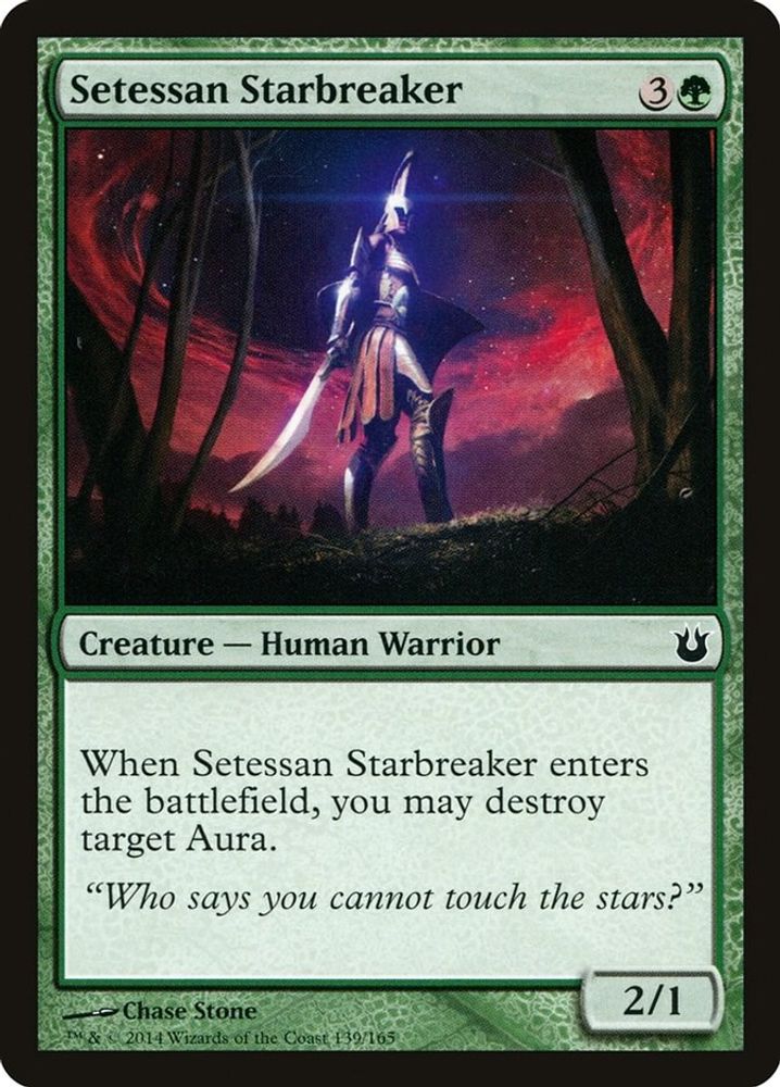 2014 Magic: The Gathering: Born of the Gods (BNG) - Setessan Starbreaker (#139, Common) (, Near Mint)