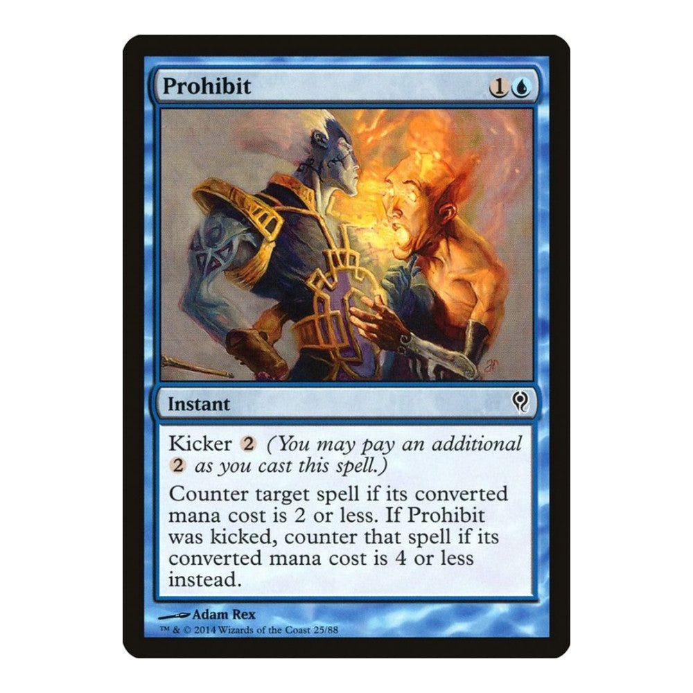 2014 Magic: The Gathering: Duel Decks: Jace vs. Vraska (DDM) - Prohibit (#25, Common) (, Near Mint)