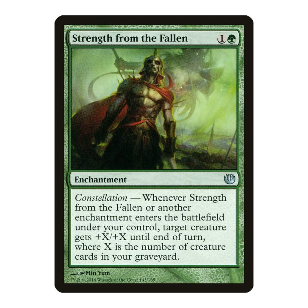 2014 Magic: The Gathering: Journey Into Nyx (JOU) - Strength from the Fallen (#143, Uncommon) (, Near Mint)