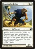 2014 Magic: The Gathering: Journey Into Nyx (JOU) - Oreskos Swiftclaw (#20, Common) (, Near Mint)