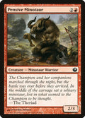 2014 Magic: The Gathering: Journey Into Nyx (JOU) - Pensive Minotaur (#105, Common) (, Near Mint)