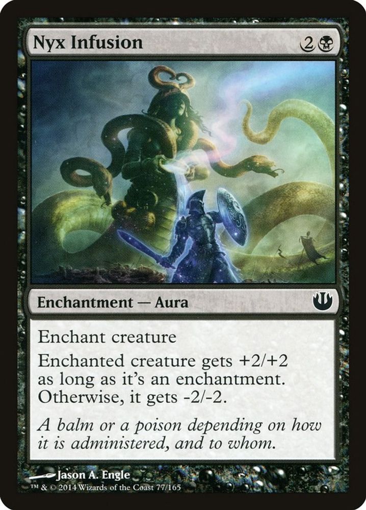2014 Magic: The Gathering: Journey Into Nyx (JOU) - Nyx Infusion (#77, Common) (, Near Mint)