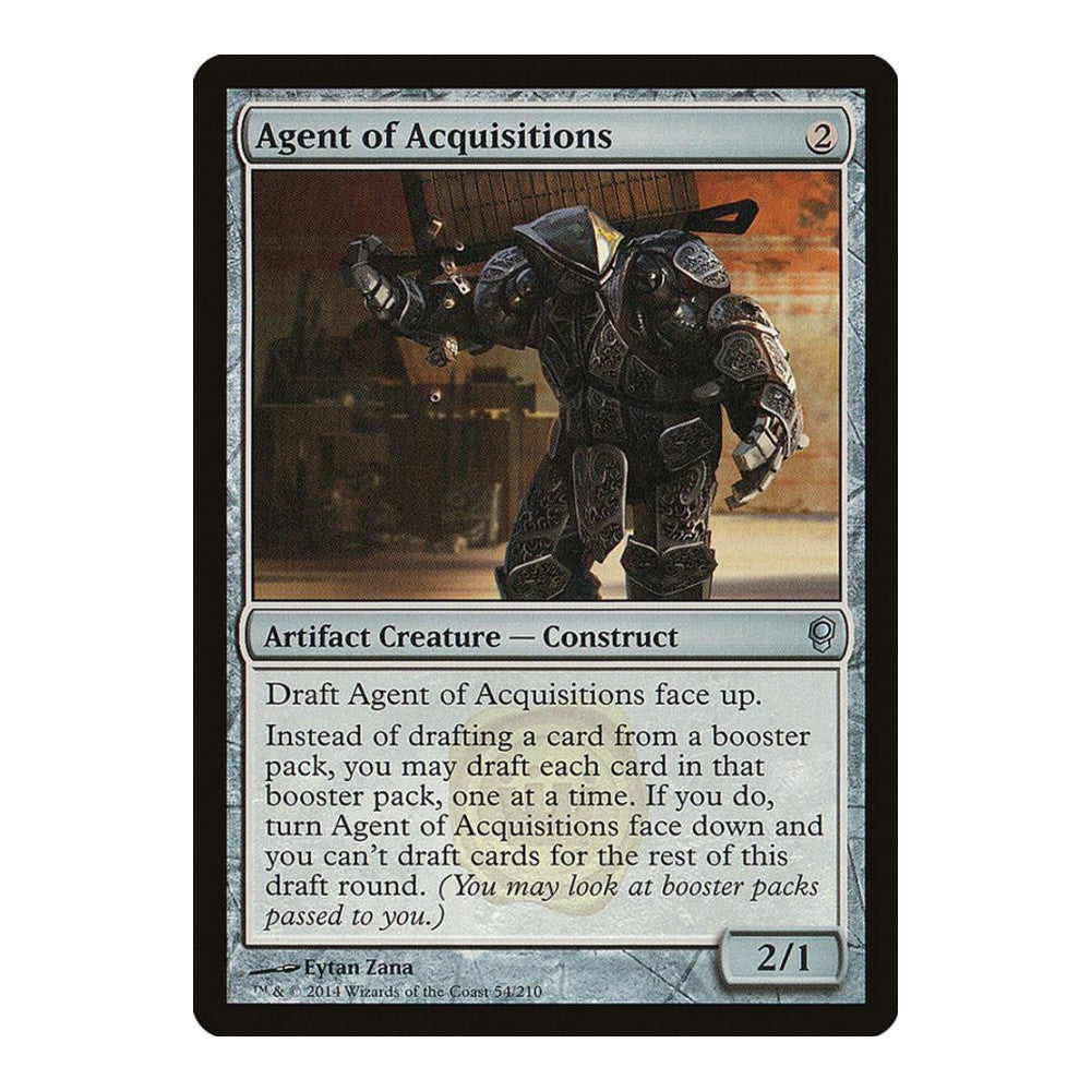 2014 Magic: The Gathering: Conspiracy (CNS) - Agent of Acquisitions (#54, Uncommon) (, Near Mint)