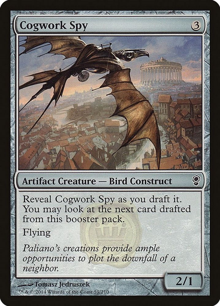 2014 Magic: The Gathering: Conspiracy (CNS) - Cogwork Spy (#59, Common) (, Near Mint)
