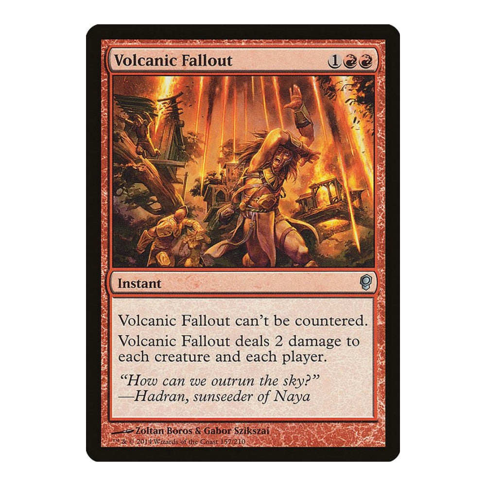 Volcanic Fallout - Conspiracy () - Near Mint -
