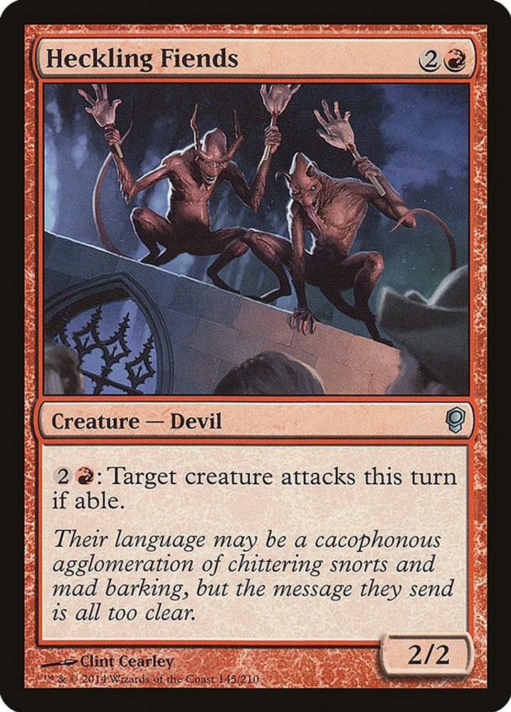 2014 Magic: The Gathering: Conspiracy (CNS) - Heckling Fiends (#145, Uncommon) (, Near Mint)