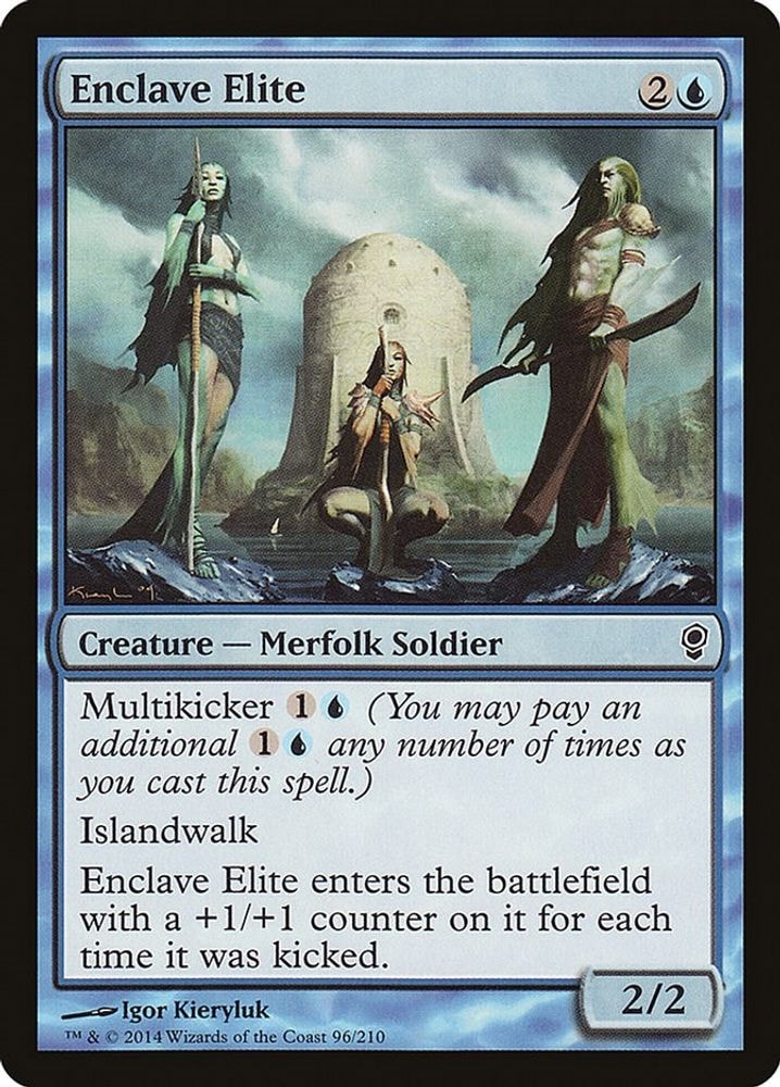 2014 Magic: The Gathering: Conspiracy (CNS) - Enclave Elite (#96, Common) (, Near Mint)