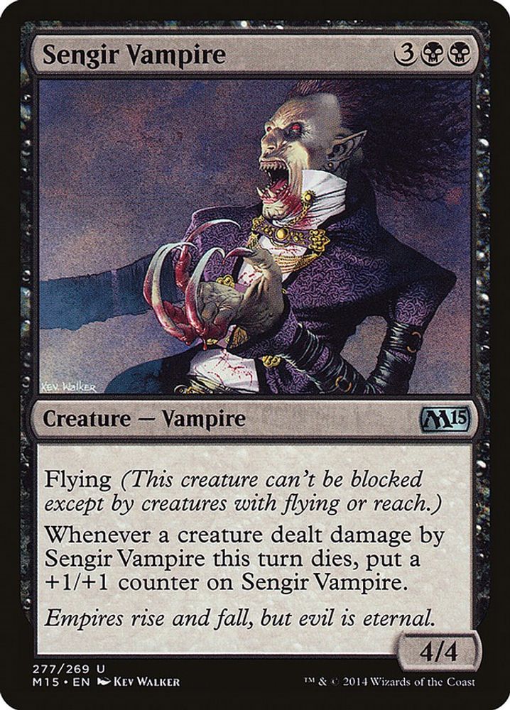 2014 Magic: The Gathering: Magic 2015 (M15) (M15) - Sengir Vampire (#277, Uncommon) (, Near Mint)
