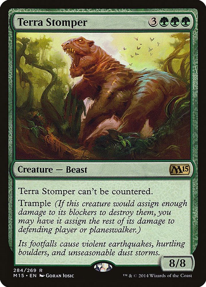 2014 Magic: The Gathering: Magic 2015 (M15) (M15) - Terra Stomper (#284, Rare) (, Near Mint)
