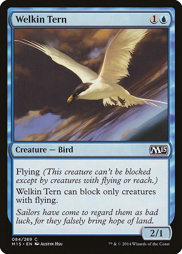 2014 Magic: The Gathering: Magic 2015 (M15) (M15) - Welkin Tern (#84, Common) (, Near Mint)