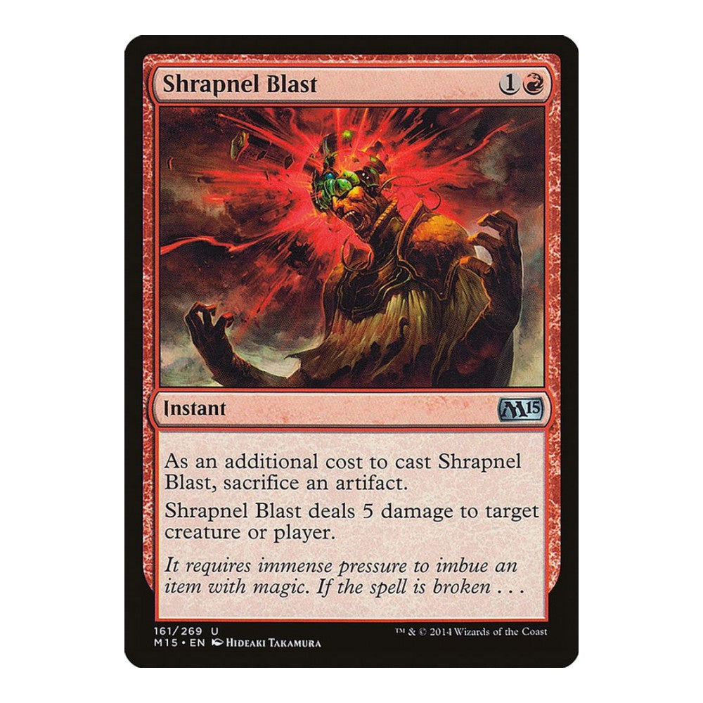 Shrapnel Blast - Magic 2015 (M15) () - Near Mint -