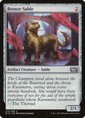 2014 Magic: The Gathering: Magic 2015 (M15) (M15) - Bronze Sable (#214, Common) (, Near Mint)