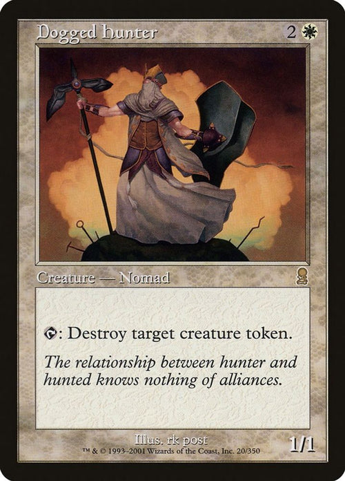 2001 Magic: The Gathering: Odyssey (ODY) - Dogged Hunter (#20, Rare) (, Near Mint)