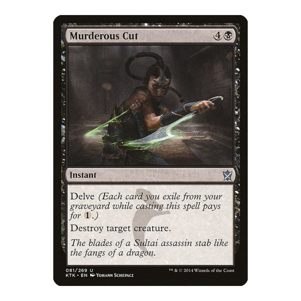 Murderous Cut - Khans of Tarkir () - Near Mint -