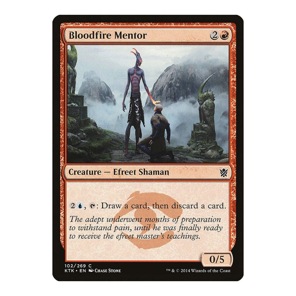 Bloodfire Mentor - Khans of Tarkir () - Near Mint -