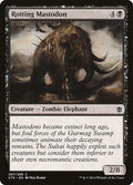 2014 Magic: The Gathering: Khans of Tarkir (KTK) - Rotting Mastodon (#87, Common) (, Near Mint)