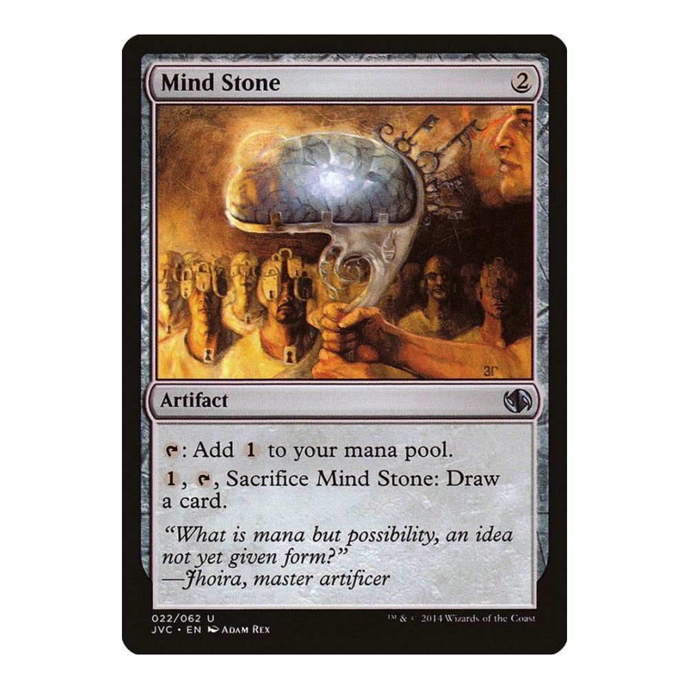 2014 Magic: The Gathering: Duel Decks: Anthology (DD3) - Mind Stone (#22, Uncommon) (, Near Mint)
