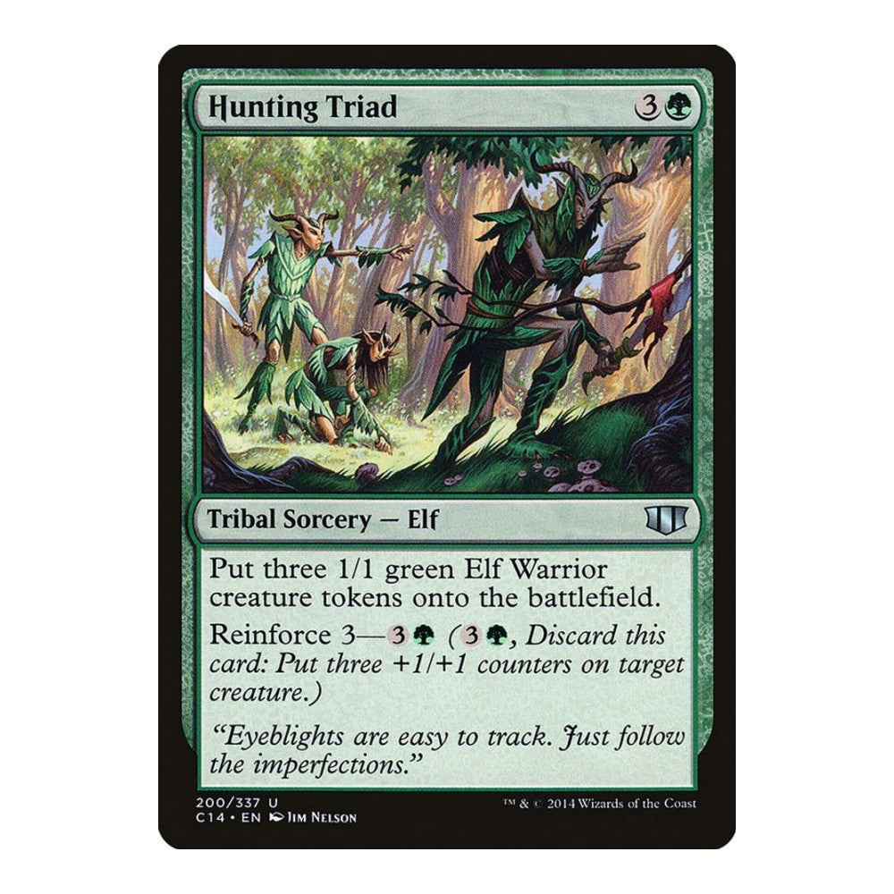 Hunting Triad - Commander 2014 () - Near Mint -