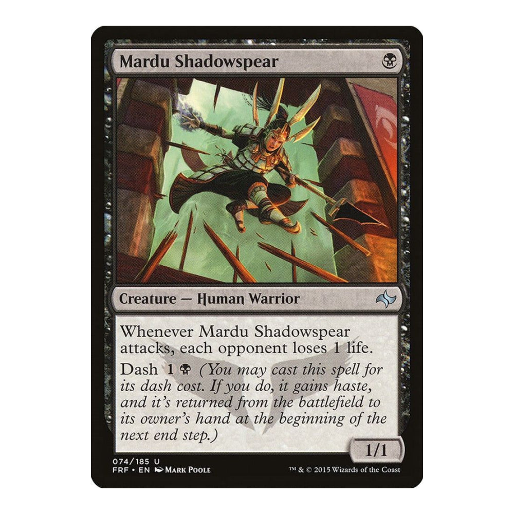 Mardu Shadowspear - Fate Reforged () - Near Mint -