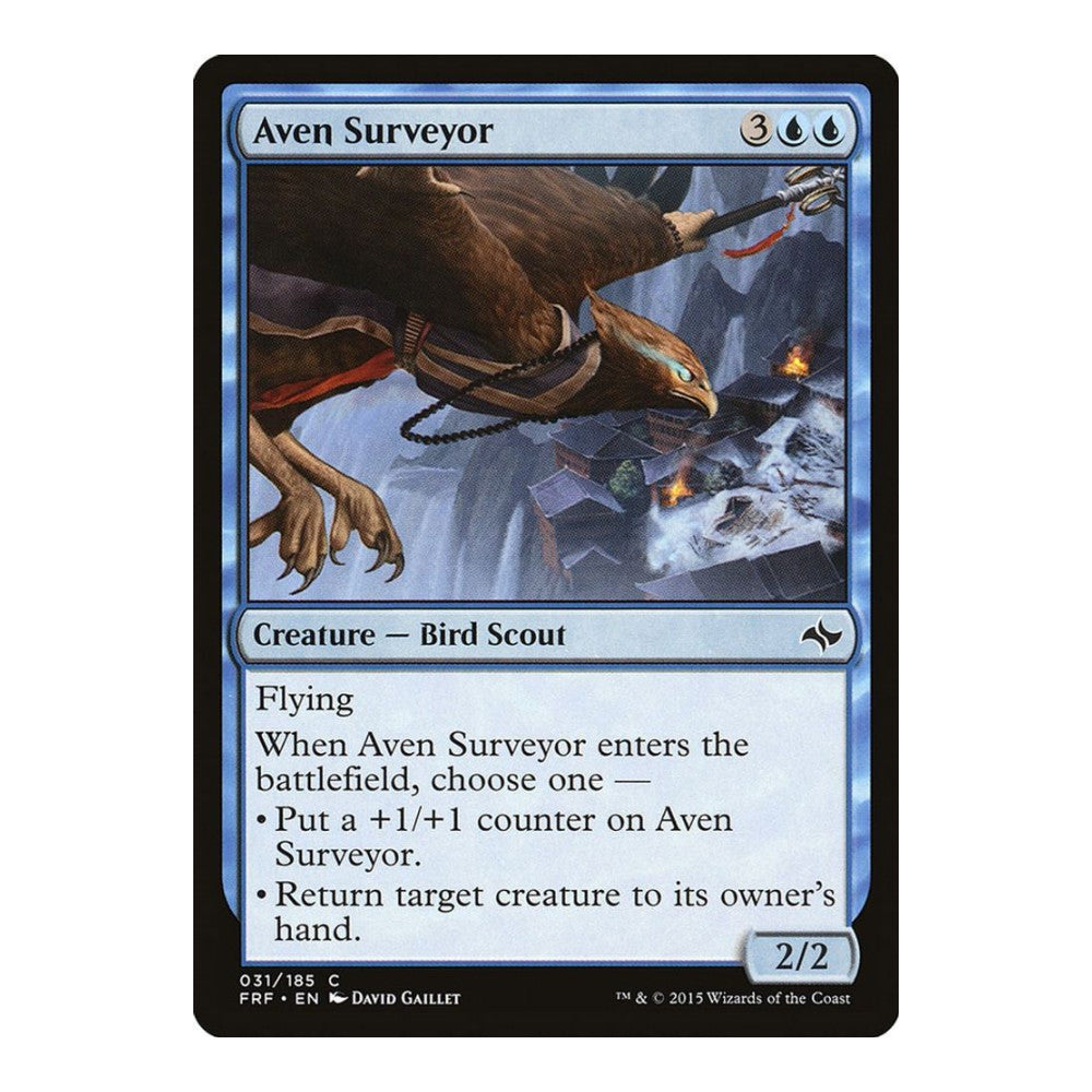 2015 Magic: The Gathering: Fate Reforged (FRF) - Aven Surveyor (#31, Common) (, Near Mint)