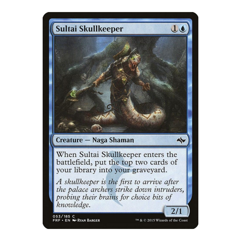 2015 Magic: The Gathering: Fate Reforged (FRF) - Sultai Skullkeeper (#53, Common) (, Near Mint)