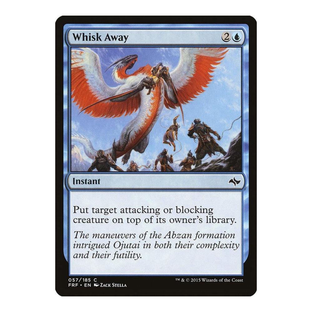 2015 Magic: The Gathering: Fate Reforged (FRF) - Whisk Away (#57, Common) (, Near Mint)