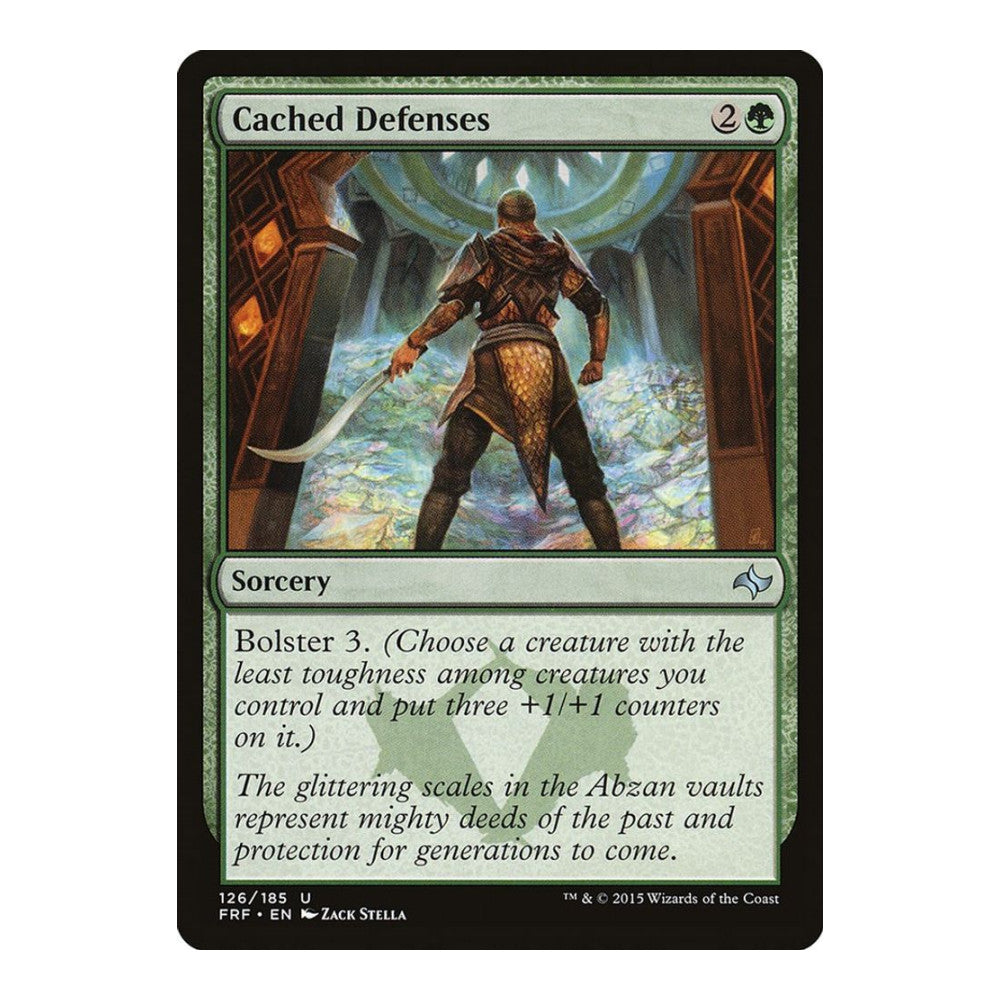 Cached Defenses - Fate Reforged () - Near Mint -