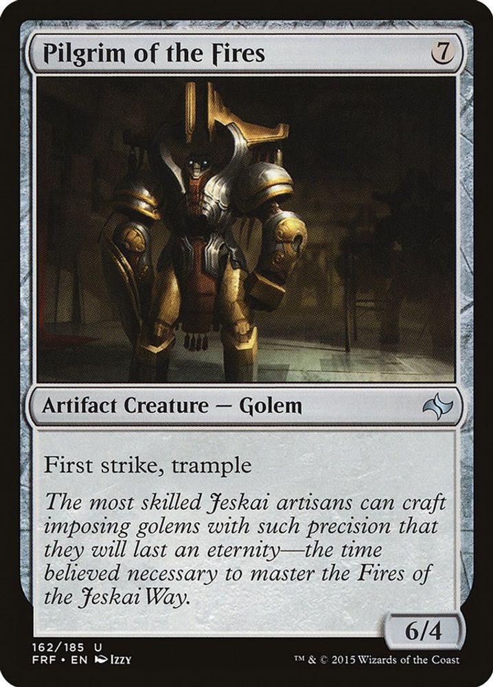 2015 Magic: The Gathering: Fate Reforged (FRF) - Pilgrim of the Fires (#162, Uncommon) (, Near Mint)
