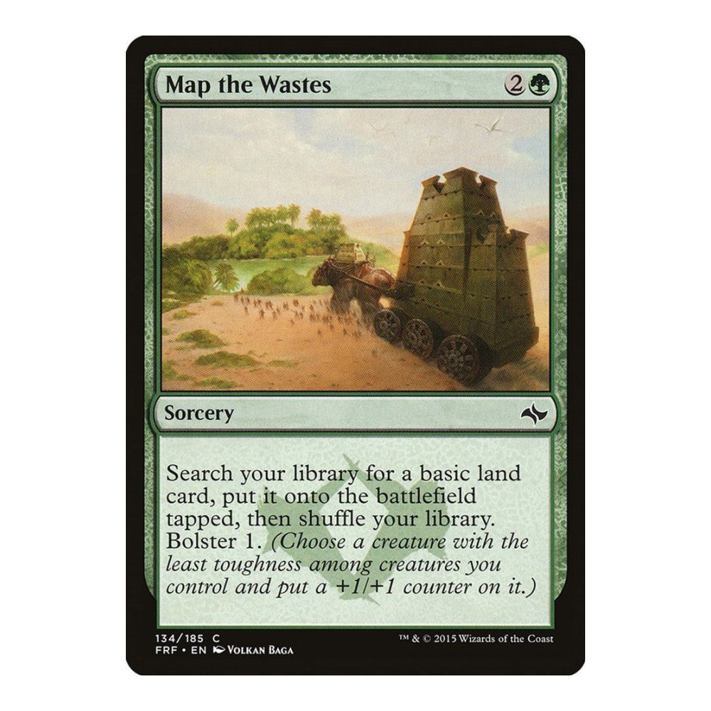 Map the Wastes - Fate Reforged () - Near Mint -