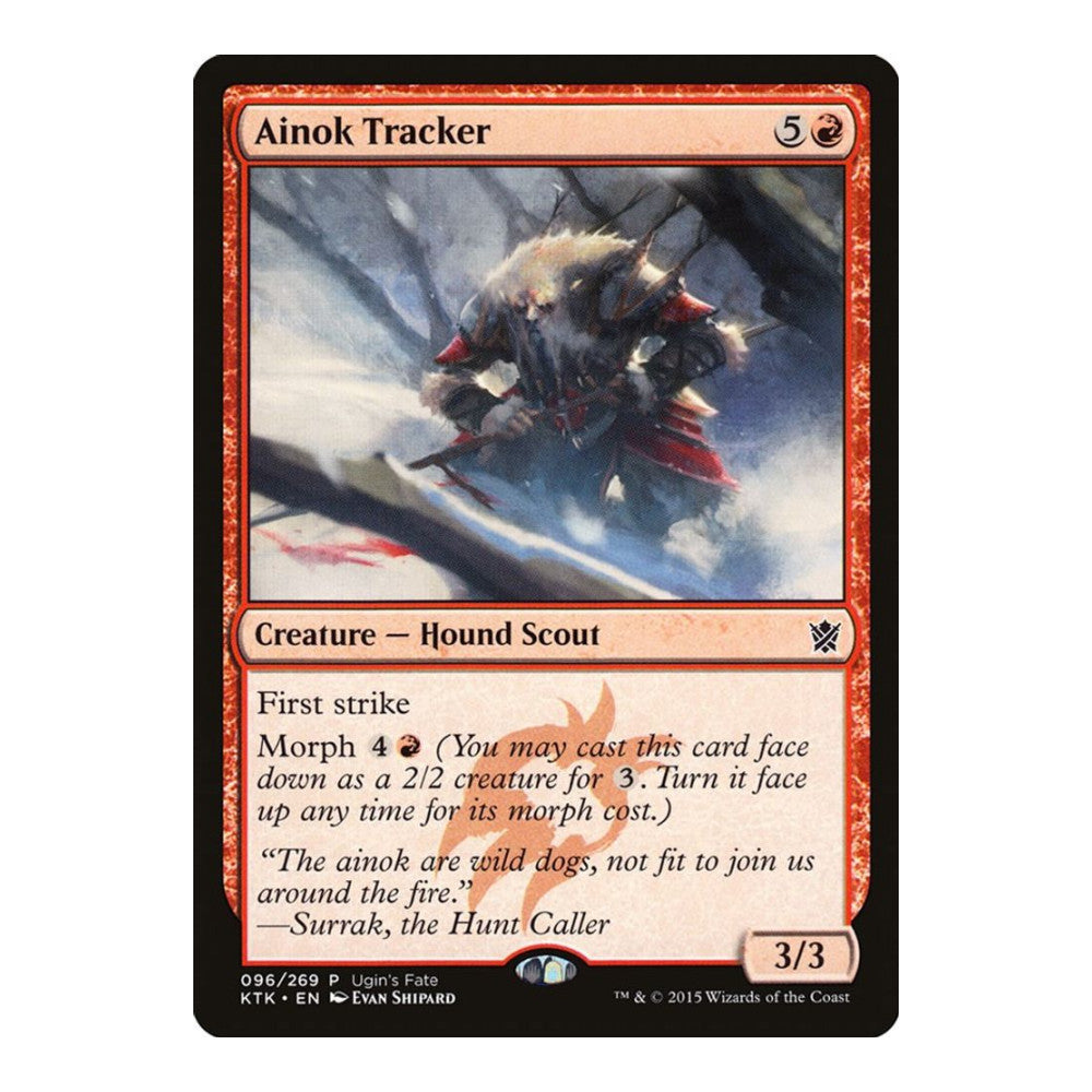2015 Magic: The Gathering: Ugin's Fate Promos (FRF_UGIN) - Ainok Tracker (#96, P) (, Near Mint)