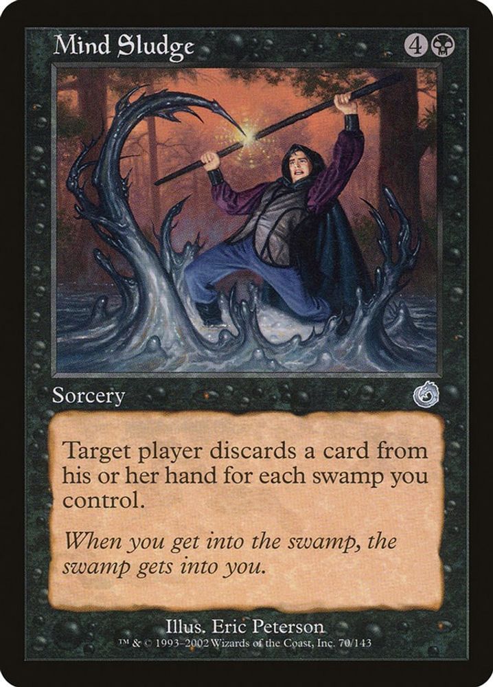2002 Magic: The Gathering: Torment (TOR) - Mind Sludge (#70, Uncommon) (, Near Mint)