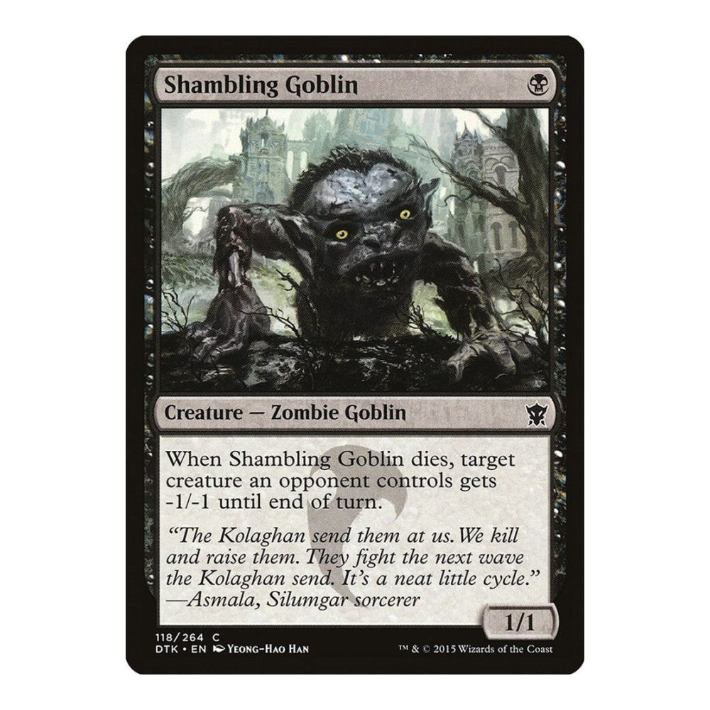Shambling Goblin - Dragons of Tarkir () - Near Mint -