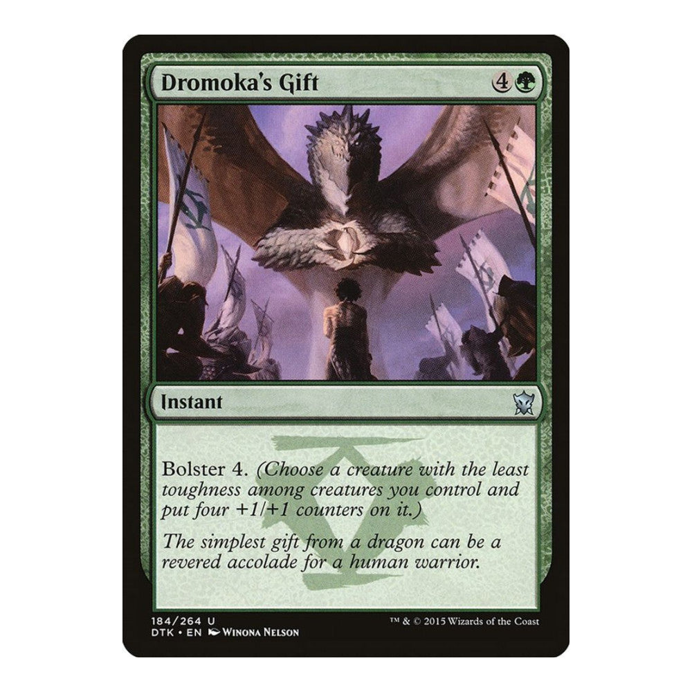Dromokas Gift - Dragons of Tarkir () - Near Mint -