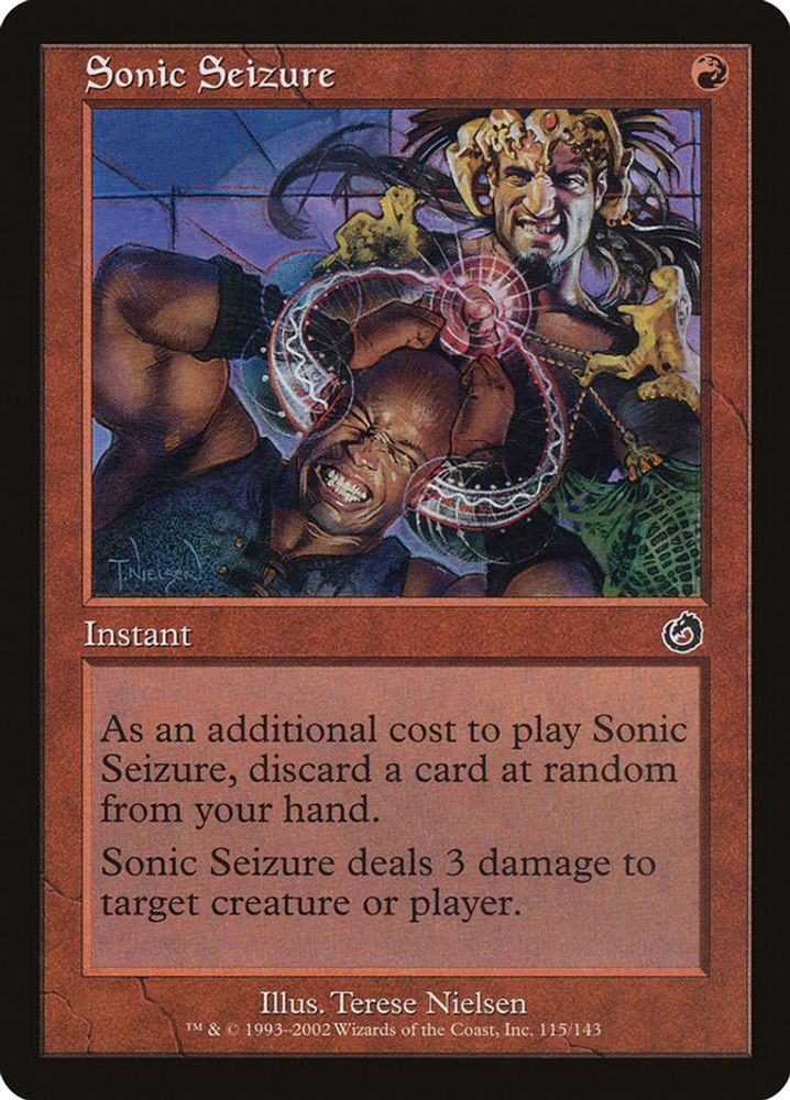 2002 Magic: The Gathering: Torment (TOR) - Sonic Seizure (#115, Common) (, Near Mint)