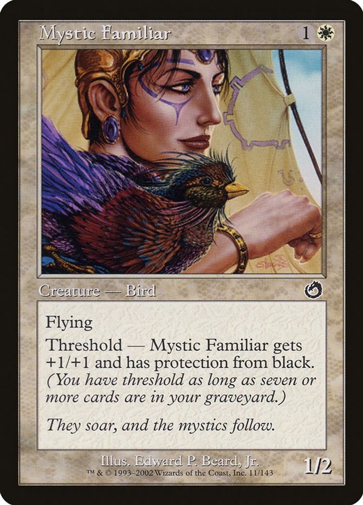 2002 Magic: The Gathering: Torment (TOR) - Mystic Familiar (#11, Common) (, Near Mint)