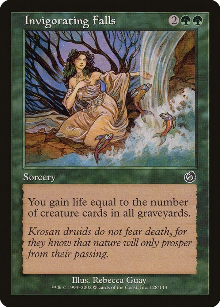 2002 Magic: The Gathering: Torment (TOR) - Invigorating Falls (#128, Common) (, Near Mint)