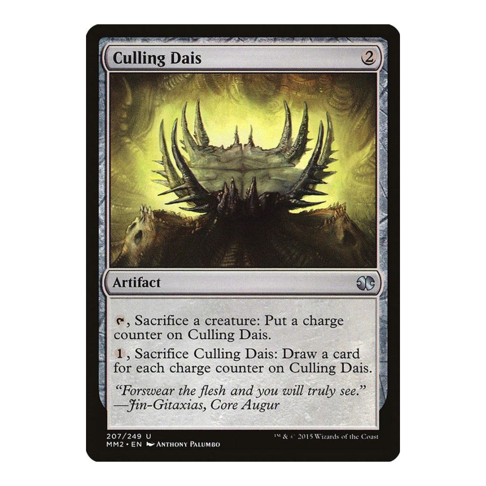 2015 Magic: The Gathering: Modern Masters 2015 (MM2) - Culling Dais (#207, Uncommon) (, Near Mint)