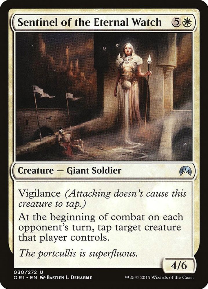 2015 Magic: The Gathering: Magic Origins (ORI) - Sentinel of the Eternal Watch (#30, Uncommon) (, Near Mint)