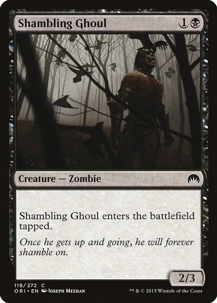 2015 Magic: The Gathering: Magic Origins (ORI) - Shambling Ghoul (#119, Common) (, Near Mint)