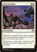 2015 Magic: The Gathering: Magic Origins (ORI) - Valor in Akros (#39, Uncommon) (, Near Mint)