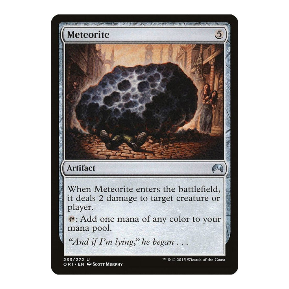 2015 Magic: The Gathering: Magic Origins (ORI) - Meteorite (#233, Uncommon) (, Near Mint)