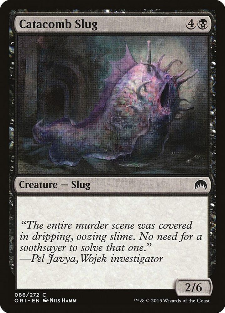 2015 Magic: The Gathering: Magic Origins (ORI) - Catacomb Slug (#86, Common) (, Near Mint)