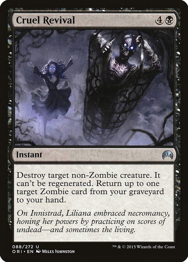 2015 Magic: The Gathering: Magic Origins (ORI) - Cruel Revival (#88, Uncommon) (, Near Mint)